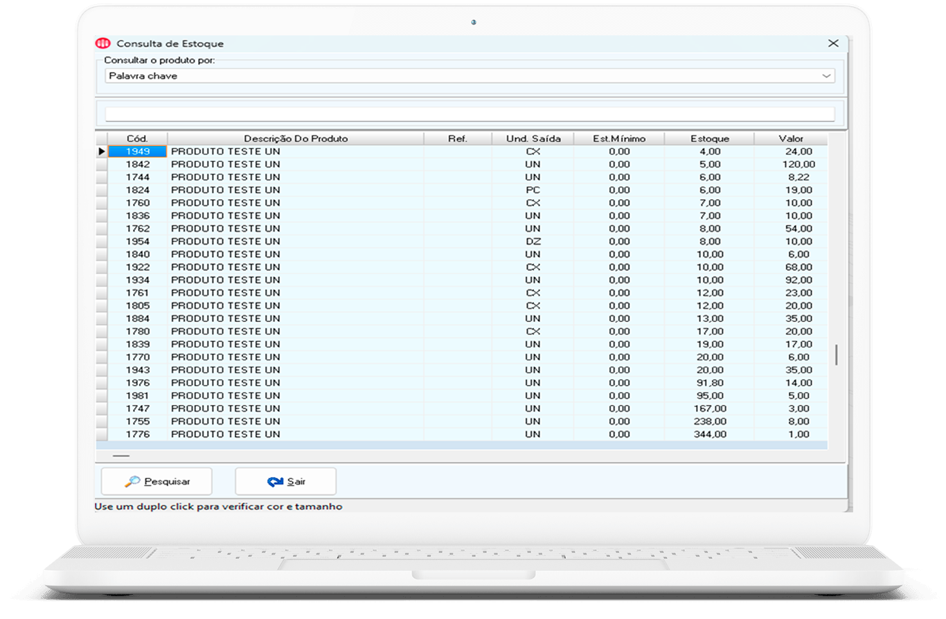 ConsultaEstoque